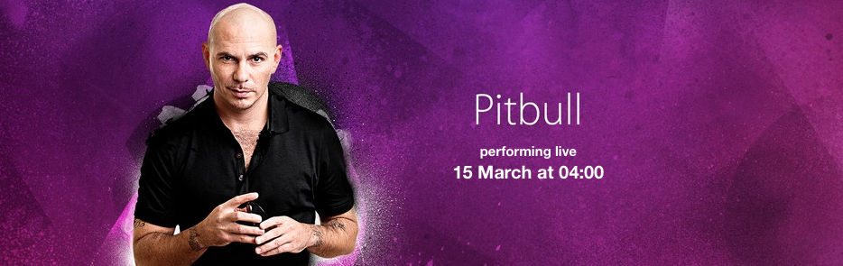 iTunes festival 2014 pitbull